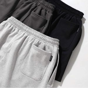 Fabricant de vêtements personnaliser Shorts de sport pour hommes en éponge français Shorts de sport pour hommes Shorts de sueur décontractés essentiels pour hommes - Product Image 3