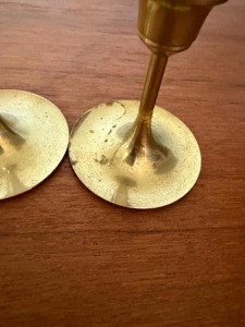 Attractive Eco-Friendly <b>Brass</b> Pillar <b>Candle</b> <b>Holder</b> for Wedding Christmas Valentine's Day-Reusable Customized Designs High - Product Image 4