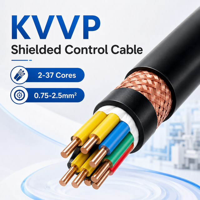 EHGS RVVP Flexible Multi Core Shielded Cable 2-8Core Copper Wire PVC Insulated Control Car Audio Power Wire