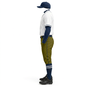 Personalized Team Names Logos Private Label Low Price Plus Size Wholesale Baseball Uniform Sets Custom Embroidered Designs - Product Image 6