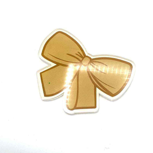 Cute Bowknot Acrylic Lash Tile Magnetic Eyelash Extension <b>Holder</b> Plate Custom Logo Gold Ribbon <b>Bow</b> Lash Palette Organizer Board - Product Image 4