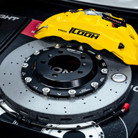 طقم فرامل كربون سيراميك عالي الأداء ICOOH IC6 مقاس R19-R21 380/390/395/400/410 مم لسيارات BMW E81