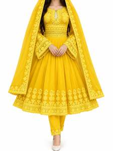 High Quality <b>Women</b> OEM Afghan <b>Vintage</b> Lace <b>Dresses</b> Natural Waistline Cashmere Material Wholesale Price & Low MOQ 20 Sets - Product Image 1