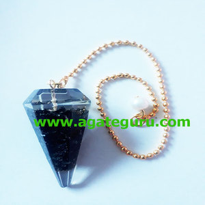 Cuarzo Rosa Gema Piedra Cristal Cono Curación Péndulos - Product Image 4