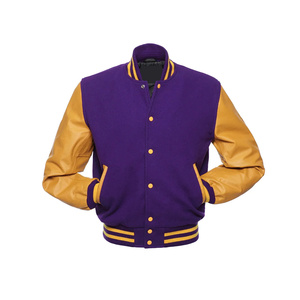 Factory Price Custom Athletic Varsity <b>Jacket</b> <b>Baseball</b> Varsity <b>Jacket</b> Sportswear Retailers OEM Supply - Product Image 6