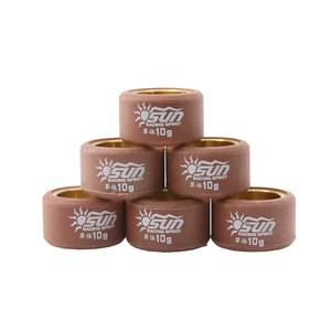 SUN Racing BEAT Fi / GY6 10G 18x14mm CVT <b>Roller</b> Weight Kit New 6PCS/SET Taiwan Scooter Stable Power Transmission - Product Image 1