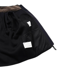 Vestes en polaire sherpa pour enfants personnalisées OEM |   Vêtements d'extérieur thermiques à poils longs pour l'hiver |   Col à fermeture éclair unisexe, marque privée - Product Image 3