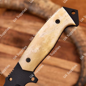 Cuchillo de Supervivencia Táctico para Exteriores, Profesional, de Acero Inoxidable de Alta Calidad, para Caza, con Mango de Hueso de Camello, Diseño OEM - Product Image 3