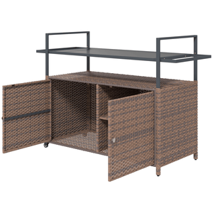 โต๊ะบาร์พร้อมฟังก์ชั่นจัดเก็บของ - Product Image 2