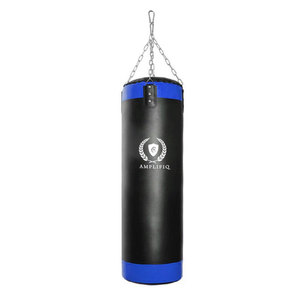 Saco de Boxeo Profesional de Alta Calidad con Cubierta de Cuero y Relleno de Arena para Entrenamientos - Product Image 1