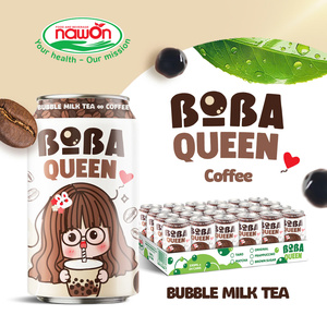 เครื่องดื่มชานมไข่มุกกระป๋องขายส่งจำนวนมาก พร้อมไข่มุกทัปเปียโก วัตถุดิบธรรมชาติ ผู้ผลิตเครื่องดื่มแบบ OEM - Product Image 1