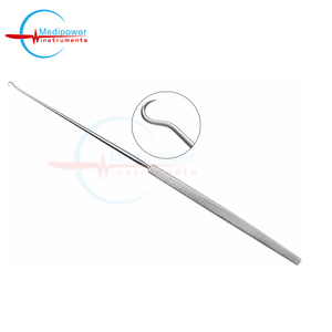 Gillies Skin Hook, 18 cm, afilado, ancho de 3 mm, instrumento quirúrgico de acero inoxidable, retractor de piel para cirugía plástica y reconstructiva - Product Image 2