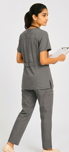 Nurse Scrub Suits Women Medical <b>Doctor</b> Uniform \ V-Neck Women Nursing Scrub Suit \ Medical Nurse Scrub <b>Sets</b> - Product Image 6