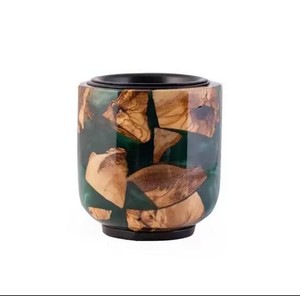 Indian Handmade Incense Bakhoor Burner Natural Color Resin Inlay Aromatic <b>Diffuser</b> For Home Decor All Season Use Best Quality - Product Image 6
