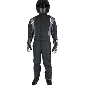 Combinaison de course automobile pour pilotes de motorsport - Légère, respirante, en polyester/nylon, logo personnalisable, toutes tailles - Product Image 1