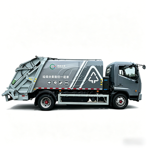 รถบรรทุกเก็บขยะ Dongfeng 6CBM พร้อมเครื่องอัดแบบ Compactor ยี่ห้อ Dolica ลดราคาพิเศษ ได้รับมาตรฐาน CE - Product Image 4