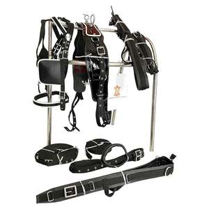 Conjunto de Arnés de Biothane Impermeable para Caballos, Arnés Ligero para Conducción, Entrenamiento y Carro - Product Image 2