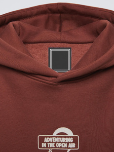 Sweat-shirt à capuche personnalisé OEM pour homme, qualité supérieure, imprimé, respirant, coupe confortable, en molleton de coton, pour l'hiver. - Product Image 3