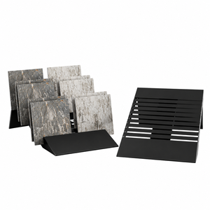 Présentoir moderne pour carreaux, support métallique commercial, présentoir pour carreaux de marbre, présentoir pour carreaux de céramique, présentoir pour carreaux de porcelaine, vente en gros - Product Image 1