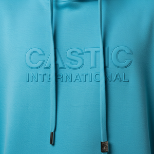 Sweat à capuche personnalisé effet vieilli pour homme, en molleton bouclette 400 GSM, délavé à l'acide, effet soleil, vintage, déchiré, streetwear, 100% coton, OEM - Product Image 3