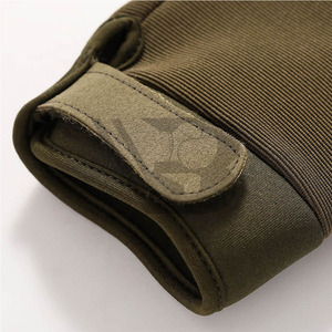 ถุงมือมอเตอร์ไซค์สำหรับผู้ชาย ครึ่งนิ้ว หนังแพะ หนังกลับ ถุงมือขี่มอเตอร์ไซค์ ขนาด XL สำหรับฤดูร้อน - Product Image 3