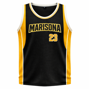 เสื้อบาสเก็ตบอลปักลายตามสั่ง ไซส์พลัส รับผลิตแบบ OEM แบรนด์ส่วนตัว ระบายอากาศ แห้งเร็ว ชุดทีม สำหรับโรงเรียน ทีม และลีก - Product Image 2