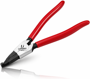 LUMINEX IMPEX <b>Long</b> <b>Nose</b> Stainless Steel Lightweight Jewelry Polishing Pliers for Bracelet Making - Product Image 3