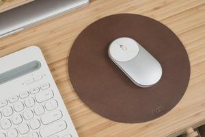 Promotional Leather <b>Mouse</b> <b>Pad</b> Custom Print Brand Logo Large Desk Mat Bulk Supply For Marketing Events Office LMPD-0023C - Product Image 3