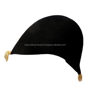 Nouveau client en gros OEM haute qualité broderie à la main Logo hommes unisexe Bicorne chapeaux - Product Image 3