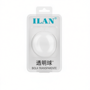 Boule transparente Ilan 8 cm, ornement de Noël, sphère décorative - Product Image 2