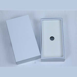Factory Wholesale High Quality Blank White Cardboard <b>Box</b>, Luxury Mobile Phone Packaging <b>Box</b> for Retail Sale - Product Image 2