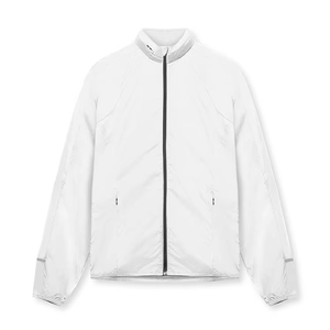 OEM New Design <b>Windbreaker</b> Customized Long Sleeve Zipper up <b>Windbreaker</b> Jackets With Logo Printing Wholesale High Quality - Product Image 1