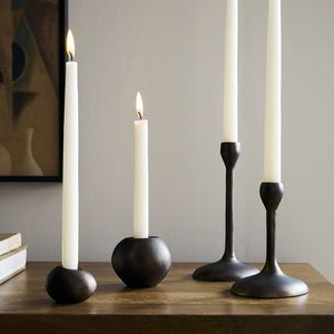 Handcrafted Iron Candle Holder <b>Rustic</b> Farmhouse Accent For Elegant Living Room Festival Decoration And Gifting Purpose - Product Image 5