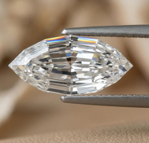 Diamante Sintético Cultivado en Laboratorio, Corte Marquesa, 1 Quilate, Color D, Certificado NO. 76594998 Fabricación de Joyas - Product Image 2