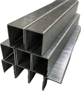 Agrafes à pointe biseautée APLUS en fer lisse avec revêtement en flocons de zinc 80/08-10000, couronne de 12,9 mm, tige de 0,65 x 0,95 mm, ruban poly thermosensible de 10 mm - Product Image 3