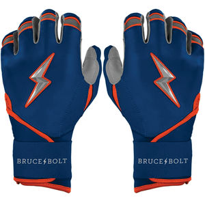 ถุงมือตีเบสบอล BRUCEBOLT สำหรับผู้ใหญ่ แบบสวมได้ทั้งสองมือ ทำจากหนังแท้ ระบายอากาศได้ดี เป็นมิตรกับสิ่งแวดล้อม สำหรับกิจกรรมกลางแจ้ง แบบข้อมือยาว พร้อมโลโก้สั่งทำพิเศษ - Product Image 1