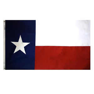 Drapeau de l'État du Texas 3x5 pieds, utilisation extérieure, matériau en nylon avec œillets en laiton pour adultes - Product Image 1