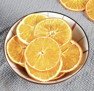 Tranches d'orange séchées au four du Vietnam, matière première purement citrique, parfaites pour garniture de cocktail, ingrédient de pâtisserie, OEM, marque privée, en vrac - Product Image 1
