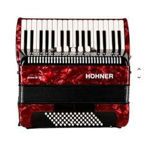 Accordéon Hohners Bravos III 72 touches 3 voix, neuf et de qualité, prêt à la vente - Product Image 4