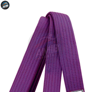 Cinturones de Artes Marciales Personalizados con Logotipo y Color, Servicio OEM, Algodón Cómodo y Transpirable, Unisex para Adultos - Product Image 5