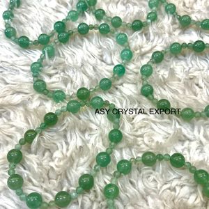 Bulk Natural Green Aventurine Bead <b>Bracelet</b> Polished Stretch Crystal Jewelry Gemstone Handmade Crystal Craft Asy Crystal Export - Product Image 3