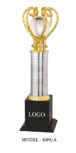 •Diamond crystal <b>trophy</b> crafted with precision and elegance. - Product Image 6