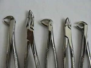 Forceps d'extraction dentaire manuels en acier inoxydable de haute qualité, kit de 10 pièces, instruments dentaires, instruments de chirurgie orthodontique - Product Image 6