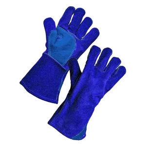 Gants de soudage en cuir de vachette pleine fleur, résistants à l'abrasion, ignifuges, pour usage général et lutte contre les incendies - Product Image 3