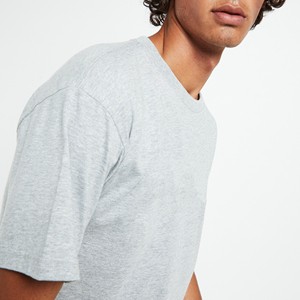 High Quality 100% Cotton Men's Oversized Heavyweight <b>T</b>-<b>Shirts</b> with Custom Logo Blank Design 220g Fabric Breathable Eco-Friendly - Product Image 2