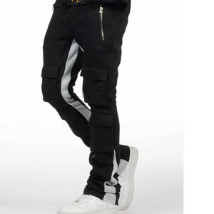 Pantalon de sport en molleton de coton pour homme, idéal pour l'entraînement, la gym, le fitness, le jogging, style actif et confortable pour l'hiver - Product Image 4