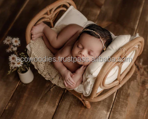 Chaise de salle à manger multifonctionnelle en bois de style ferme pour bébé, idéale pour la photographie de nouveau-nés, le salon et la chambre à coucher - Product Image 4