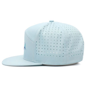 OARH INT INDUSTRY 2026 Gorra Snapback Premium Unisex Negra de 5 Paneles con Visera Plana, Agujeros Cortados con Láser, 100% Poliéster, Cuatro Estaciones, Venta al por Mayor - Product Image 2