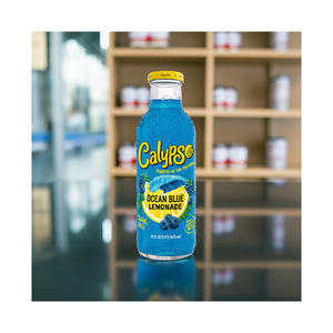 Limonade Calypso Ocean Blue en bouteilles de 473 ml par palette - Idéal B2B pour les centres de villégiature, l'exportation et la vente au détail - Product Image 3