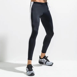 <b>Mens</b> Fitness Base Layer Leggings Quick Dry Stretch Running <b>Tights</b> Breathable Sports Training Pants Workout Activewear - Product Image 2